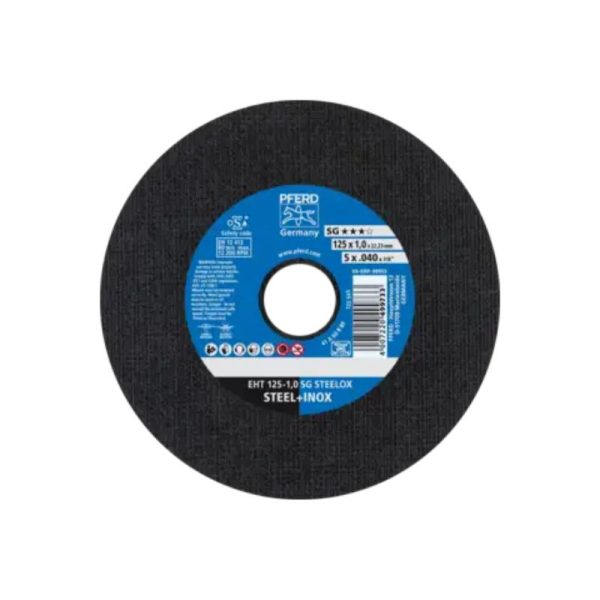 Discos de Corte SG Steelox EHT 125x1,0x22,23 mm