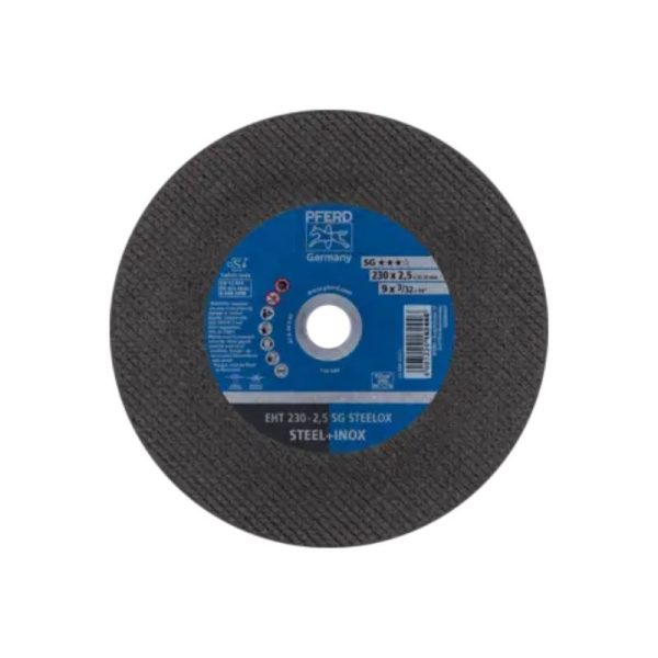 Discos de Corte SG Steelox EHT 230x2,5x22,23 mm