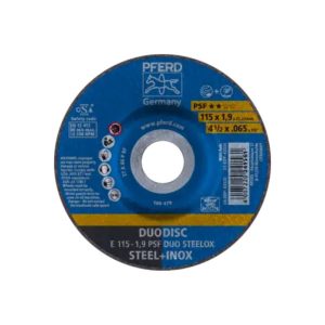 Discos de Corte PSF DUO STEELOX DUODISC E 115x1,9x22,23 mm