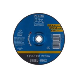 Discos de Desbaste PSF STEELOX E 230x7,2x22,23 mm