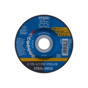 Discos de Desbaste PSF STEELOX E 115x4,1x22,23 mm