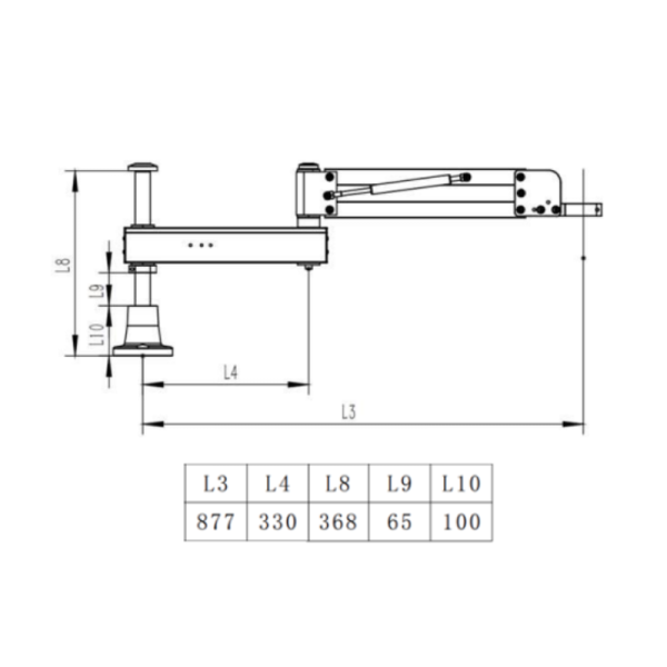 Braço Pantográfico para motores - Image 4