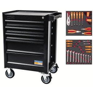 Carro com Ferramentas 5 Gavetas 45 Peças