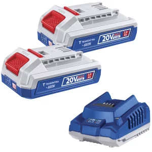 Kit 2 Baterias 20V 2,0Ah + Carregador 2,0A Tramontina by Total